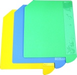 エフセル差込表示板はイエロー、ブルー、グリーンの全３色